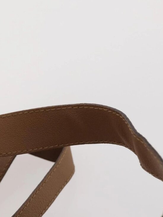 GUCCI Bamboo Backpack Suede Brown Gold 003 2058 0016 Auth LNZ352 main image 7